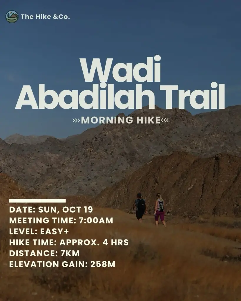 Wadi Abadilah Trail (Morning Hike)