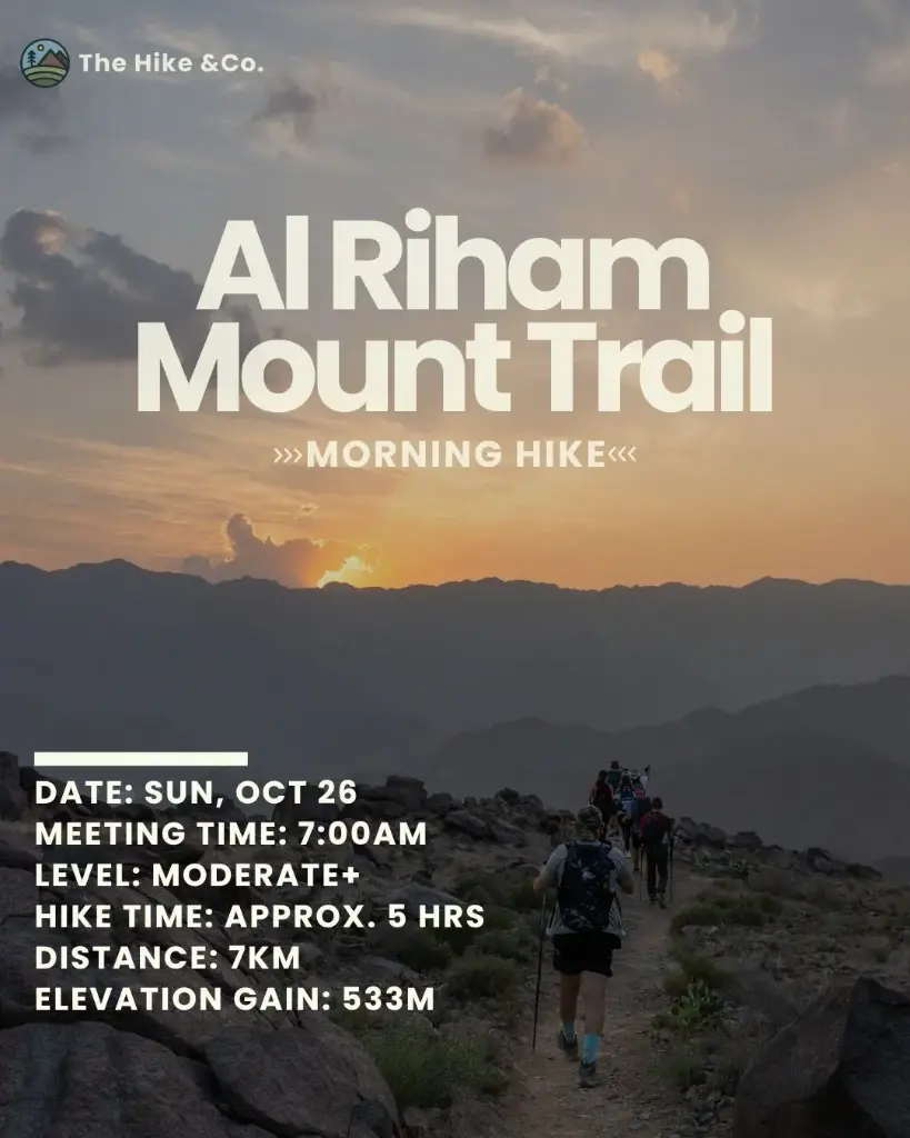 Al Riham Mount Trail (Morning Hike)