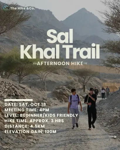 Sal Khail Trail (Afternoon Hike)