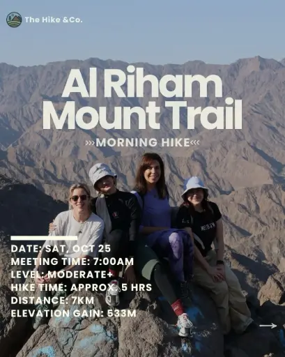 Al Riham Mount Trail (Morning Hike)