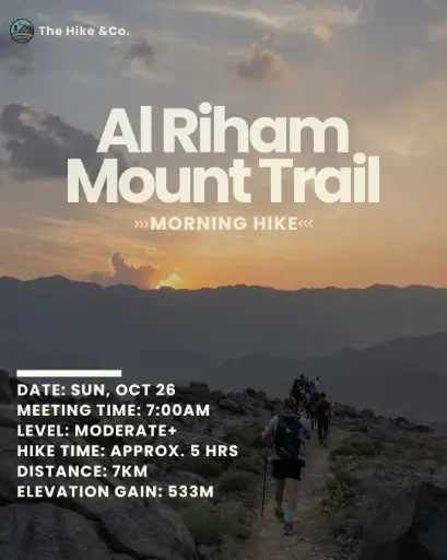 Al Riham Mount Trail (Morning Hike)